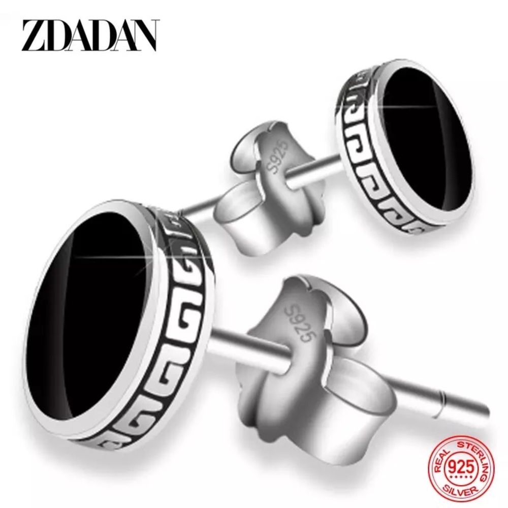 Beautiful and Lavish ZDADAN Design Jewelry 925 Sterling Silver Earrings